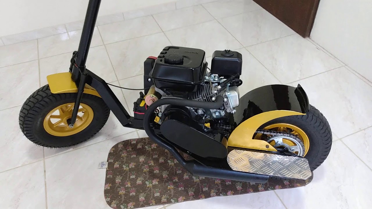 Patinete com motor estacionário, 5° projeto finalizando. WhatsApp 48999768226