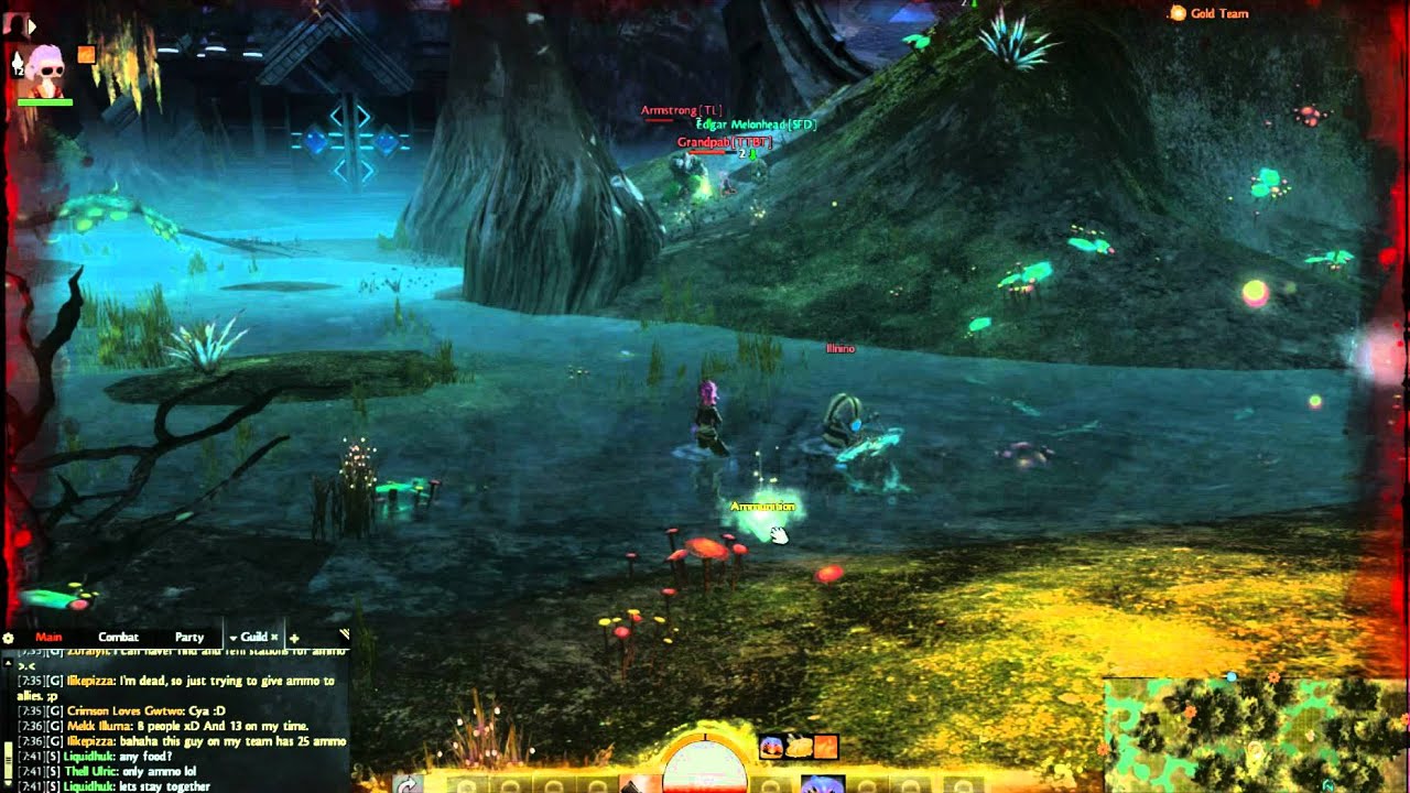 Guild Wars 2 Sylvari in Hunger Royale and Random Singing!