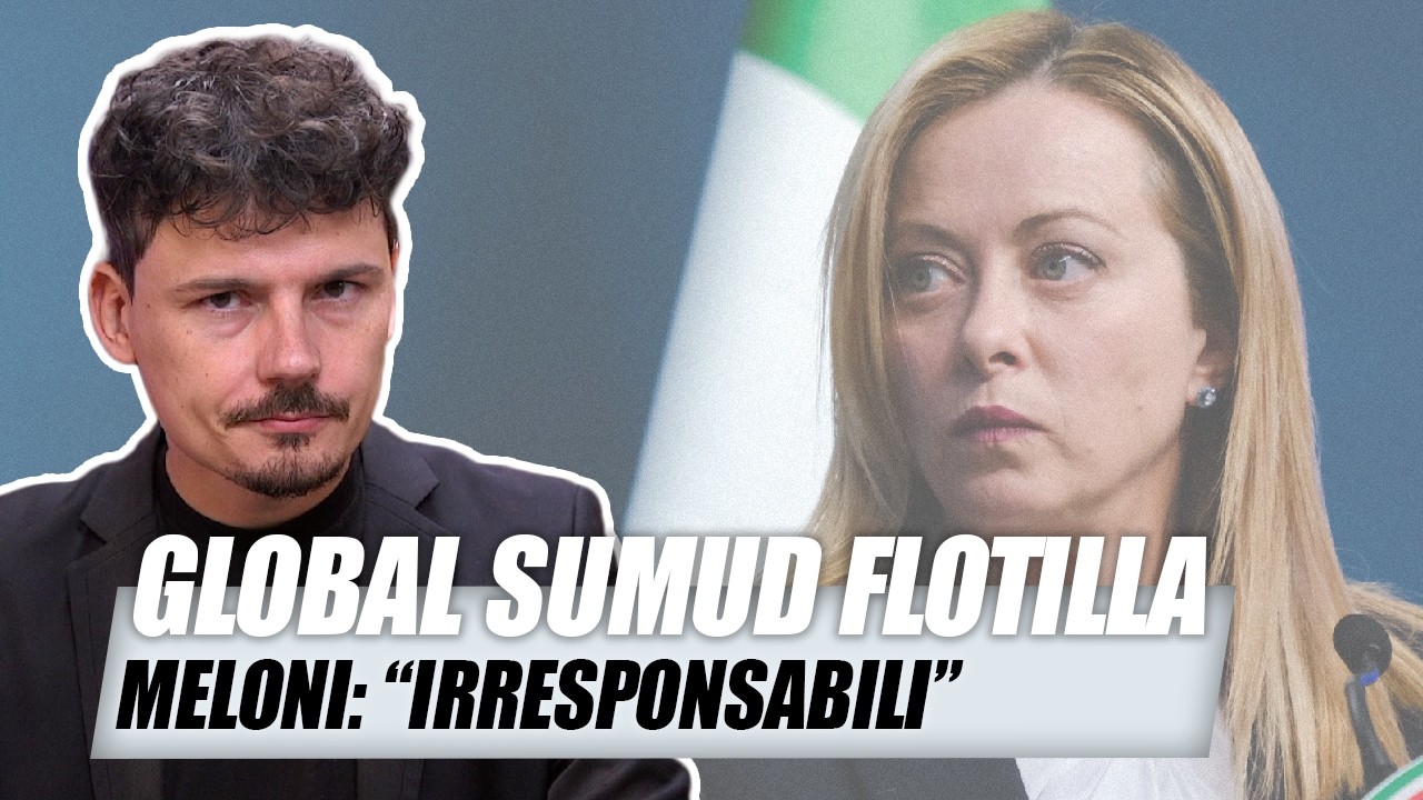 Global Sumud Flotilla scortata dalla Marina Militare: una cosa buona?