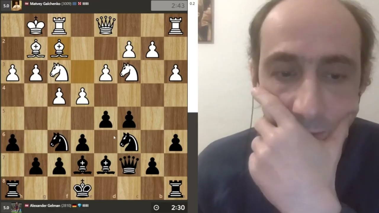 Матвей Гальченко Жертвует мне ферзя!