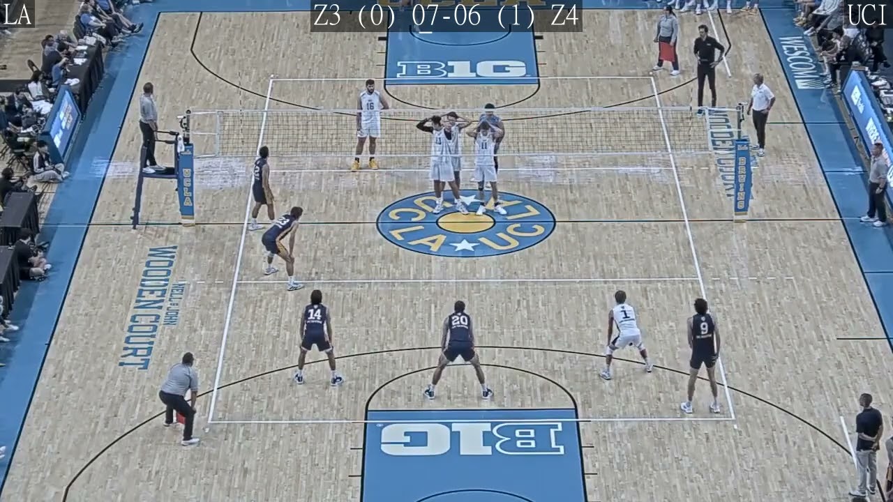 UCLA (3) v UCI (2) | FEB 22 | 2025 NCAA | MEN'S VOLLEYBALL | TOP 10 - WEEK 6