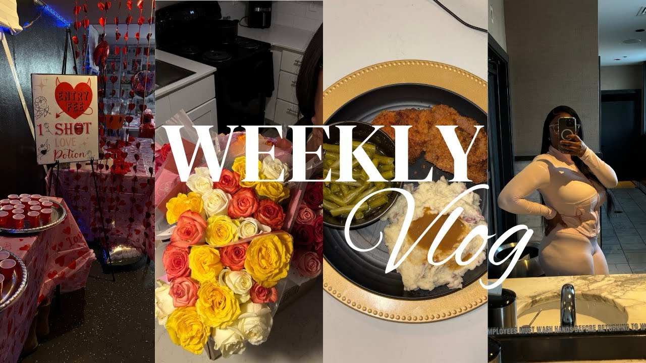 WEEKLY VLOG | galentines + grand opening + outings + etc! 