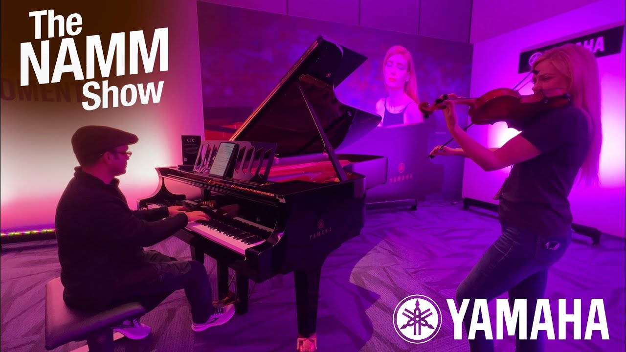 Joslin - NAMM24 - Yamaha Piano Salon - Impromptu performance