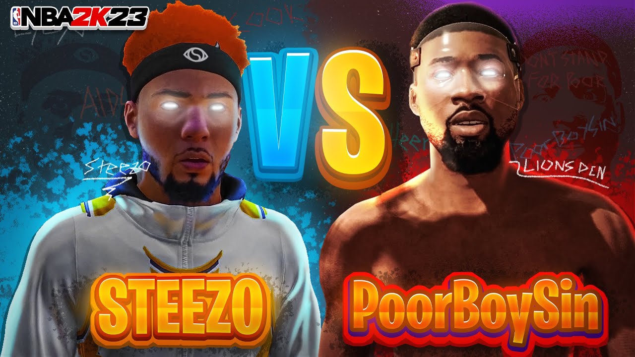 STEEZO против POORBOYSIN NBA 2K23 (ИГРА ГОДА) 6'9 POINT GOD против 6'9 POINT GOD КАК ЭФФЕКТИВНО И...