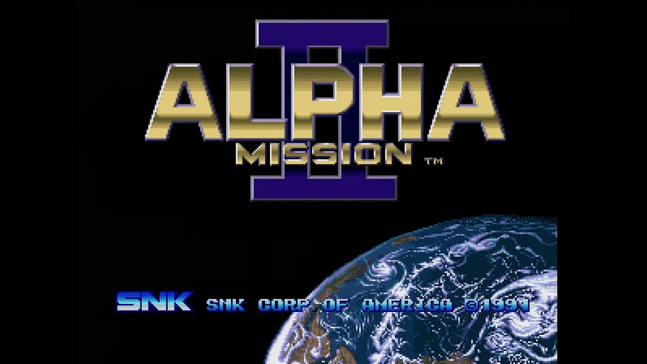 Neo Geo CD Longplay [012] Alpha Mission II