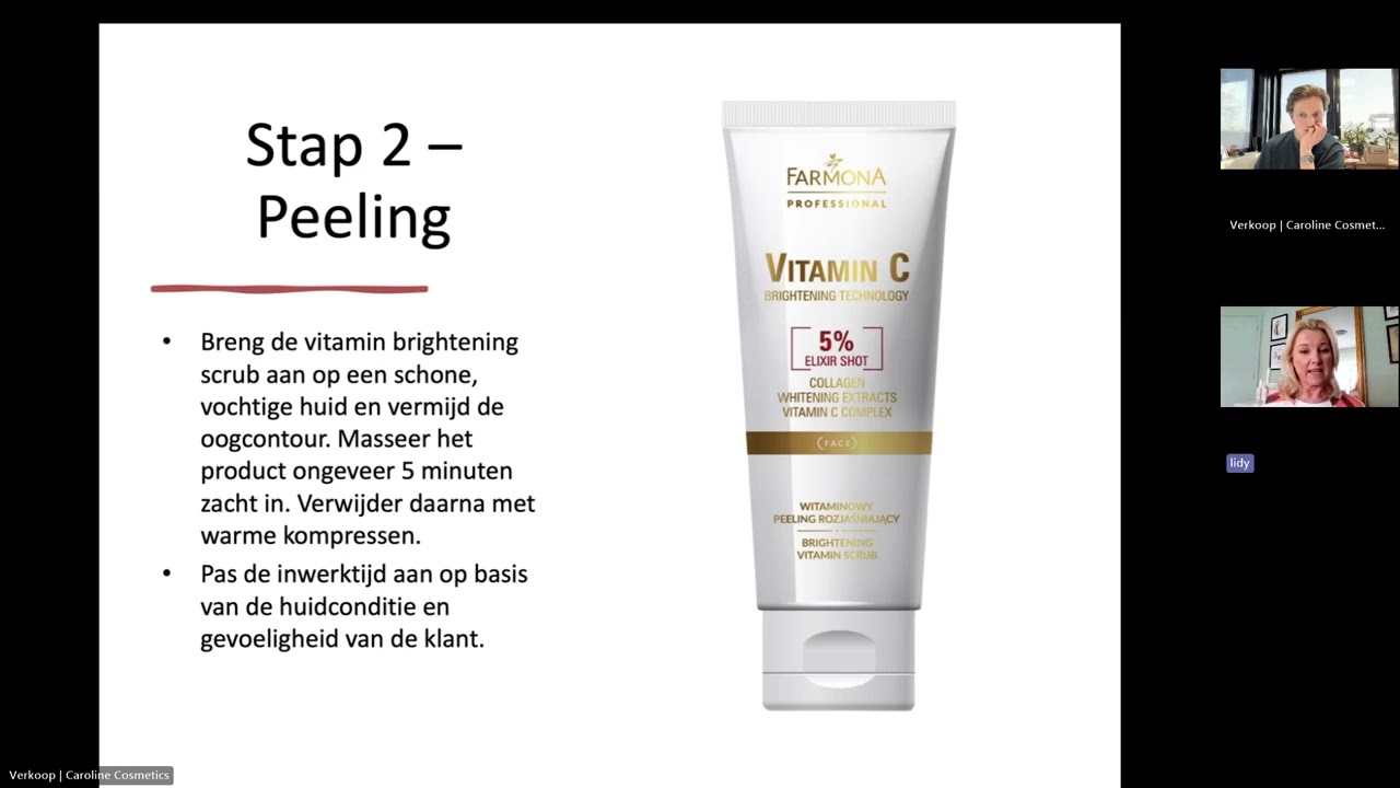 Online Training Farmona Vitamine C lijn 2026 03