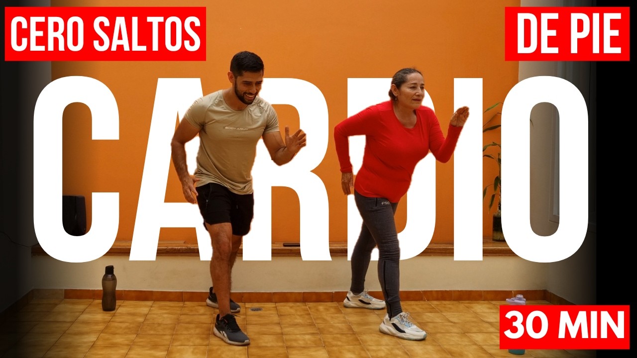 Reduce abdomen y cintura  RÁPIDO 🔥 empieza a bajar de peso sin saltos y de pie