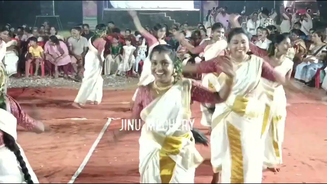 കൈ കൊട്ടികളി ഗംഭീരമാക്കി ഓണനിലാവ്(UK) ടീം/ചാലക്കുടി ഉരുമ്പൻ കുന്ന്