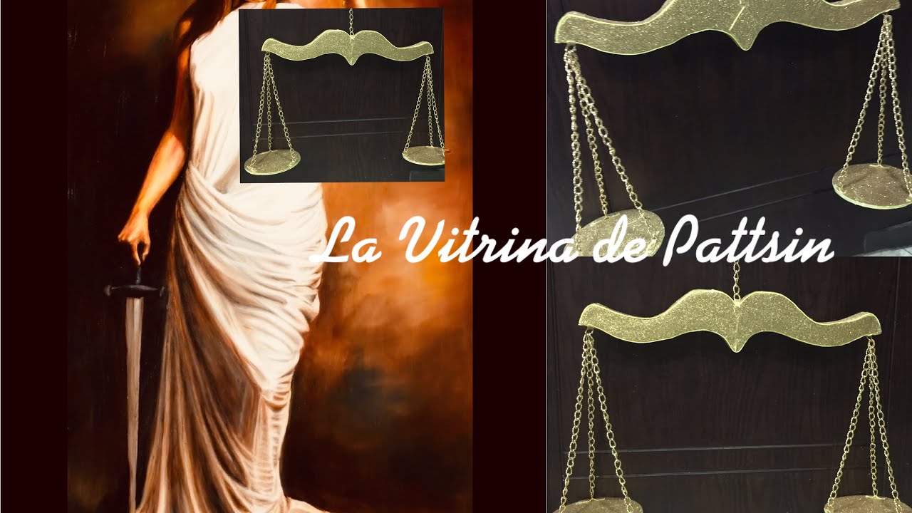 Balanza Dama de la justicia, como hacer una balanza escolar  #disfraces #costume #cosplay