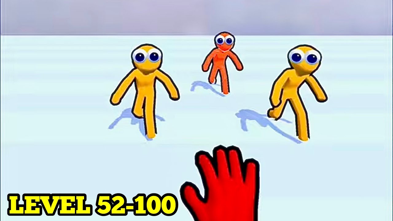 Grab Throw: Hit Annoying Guys Level (52-100) Gameplay Walkthrough (iOS, Android)