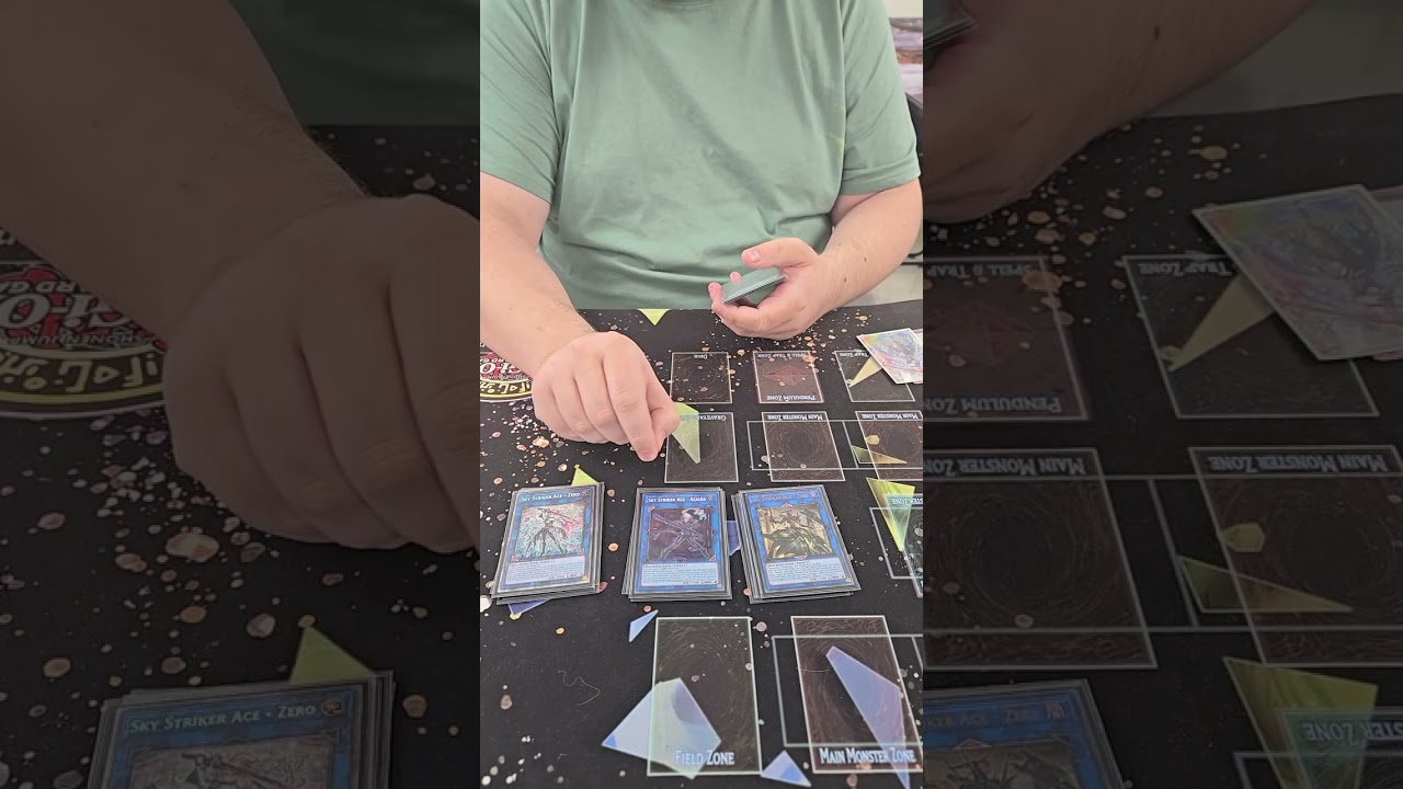 Yu-gi-oh NAWCQ 2025 Round 4 Feature Match Sky Striker Decklist ft Andrew Shearer