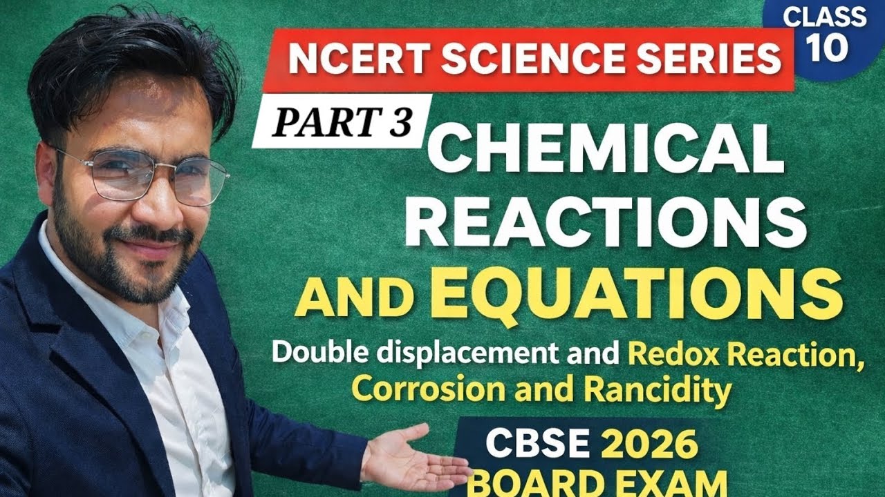 Chemical Reaction and Equation Part 3 . Class 10 NCERT Science Word by Word #chemistry #cbse #ncert 