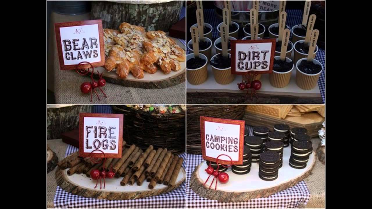 Cool Camping party decorations ideas