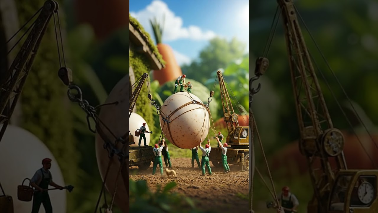 Securing the Giant Egg! Mission Critical!