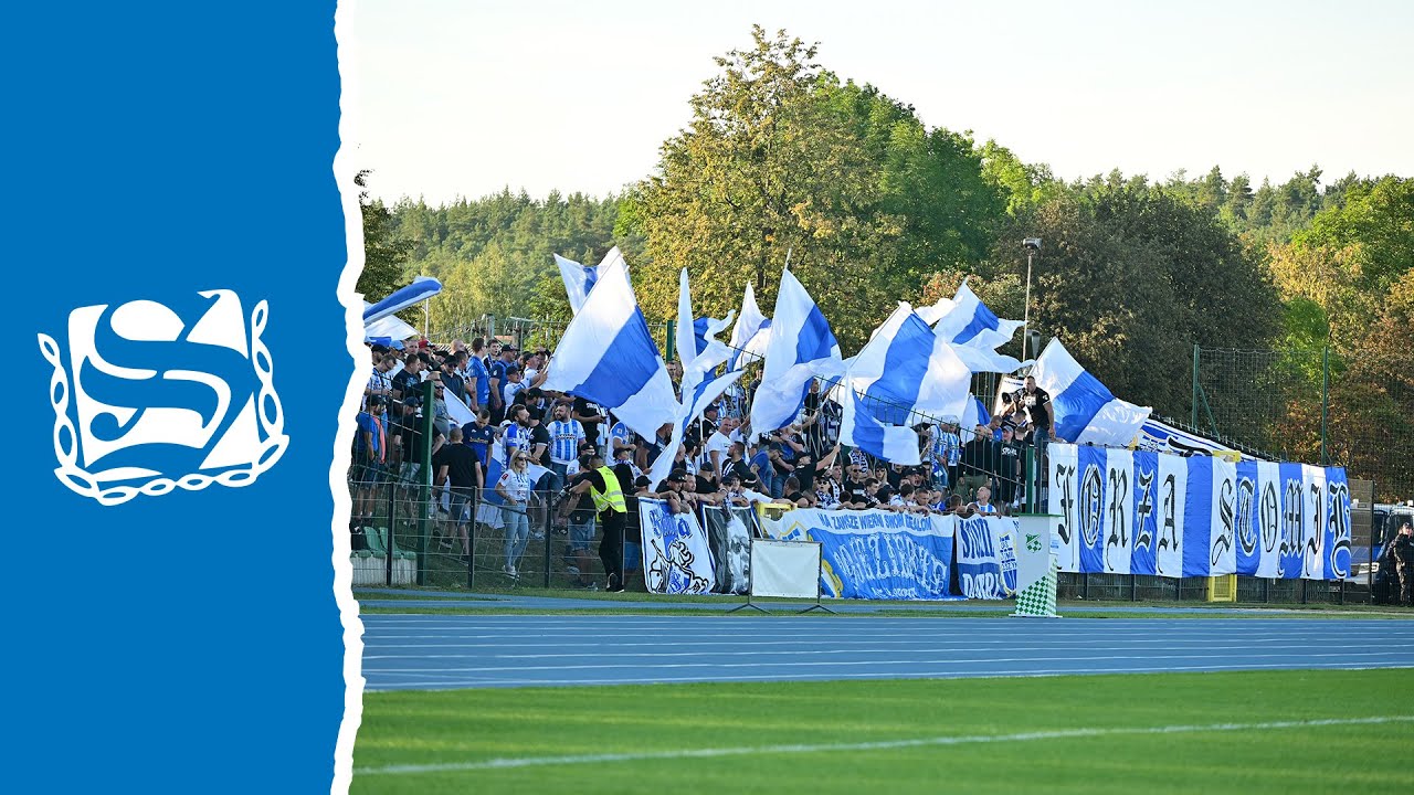 🎥 Doping kibiców Stomilu Olsztyn podczas meczu z Mławianką Mława (31.08.2024 r.)