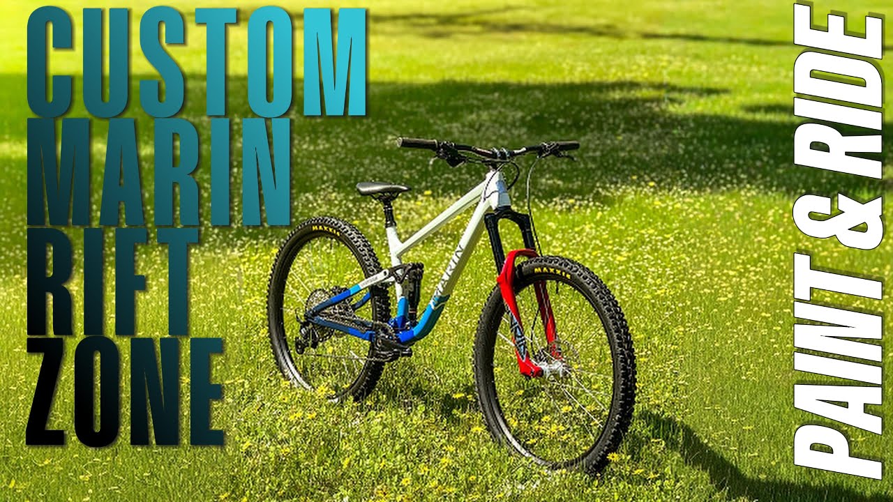 I Custom Painted My Marin Rift Zone! | Paint&Ride