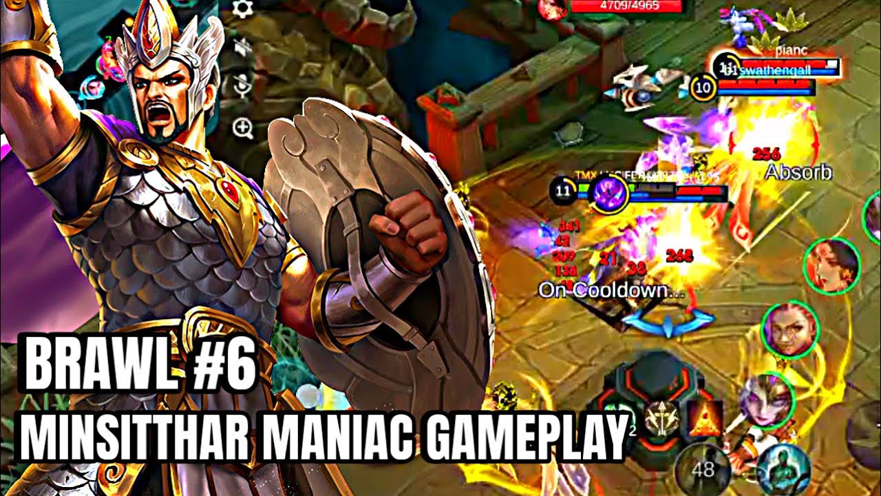 Minsitthar Maniac Gameplay #minsitthar #mobilelegends #mobalegends5v5 #mobalegends #mlbb 