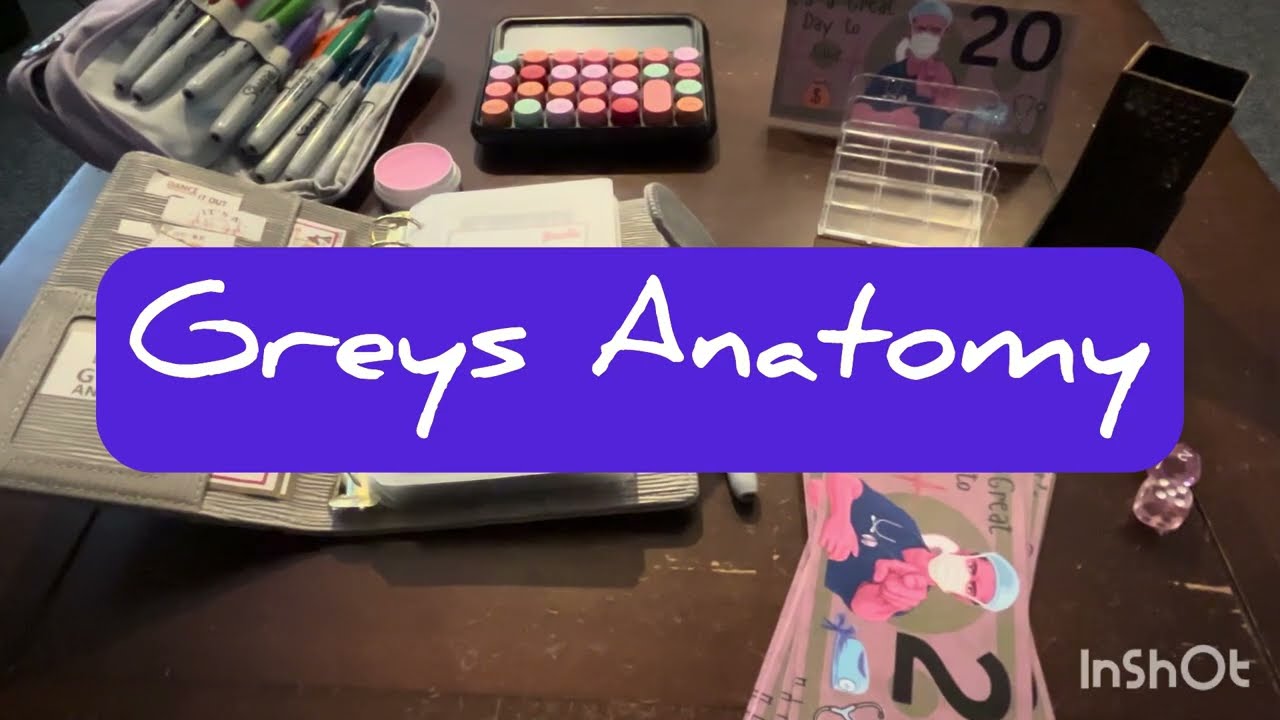 What's in the creek? / Greys Anatomy Binder 