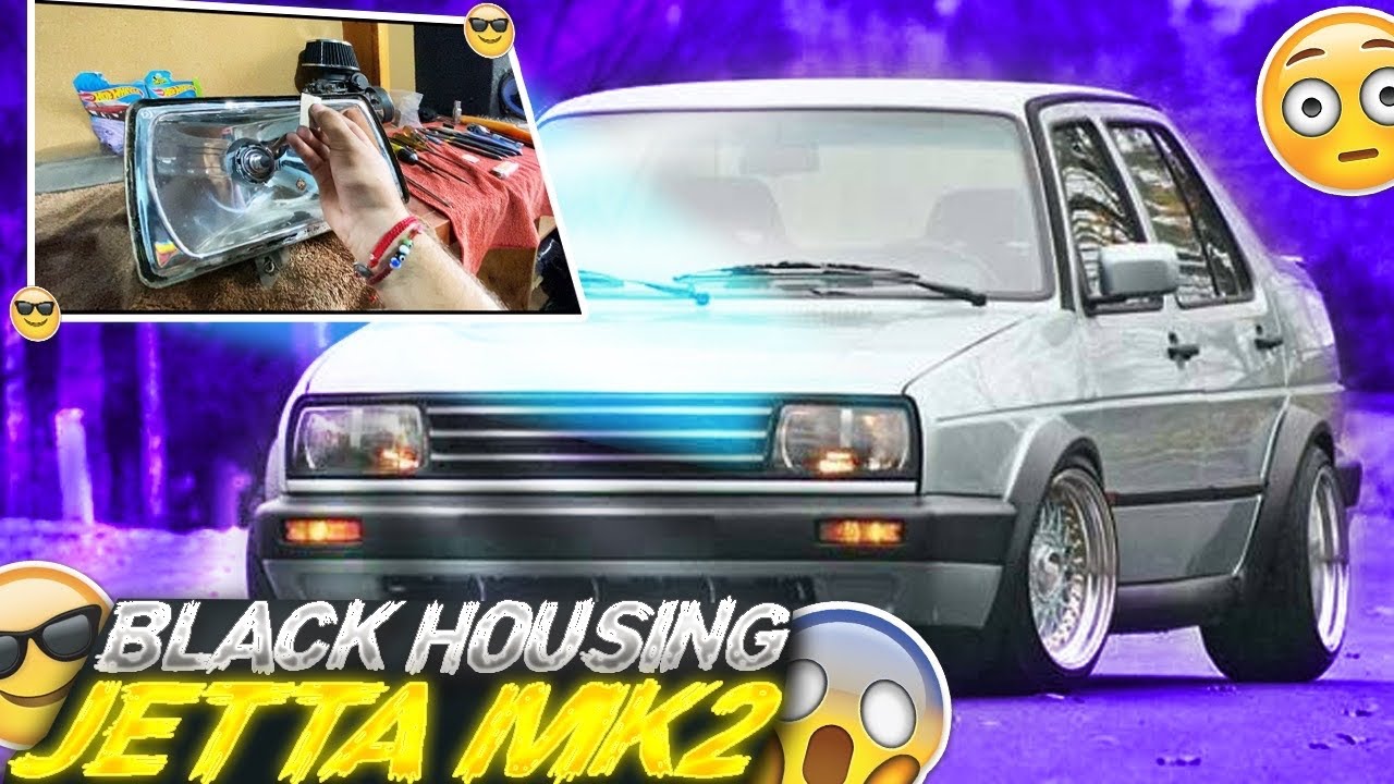 Como destapar tus faros-Black Housing⚫️ //jetta mk2//beto vag21