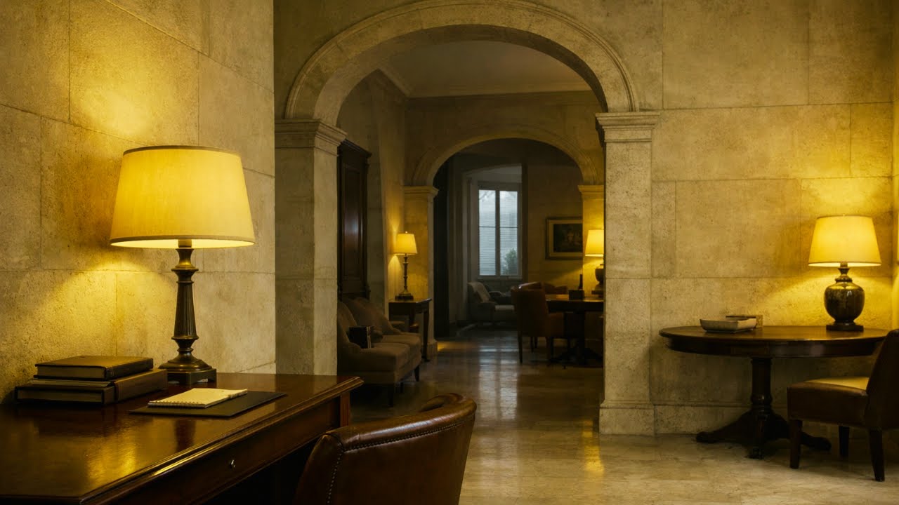 Quiet Interiors — Calm Interior for Focus | Roman Palazzo