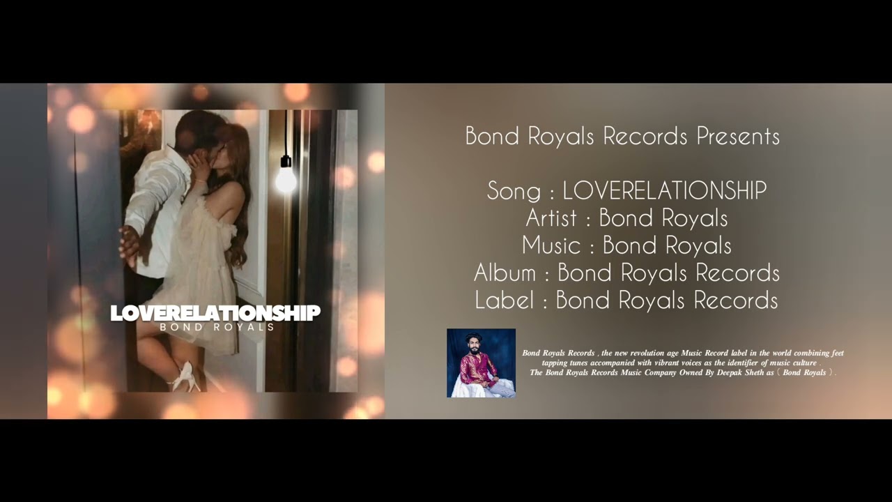 LOVERELATIONSHIP ( Original Mix ) By Bond Royals | Official Audio | Bond Royals