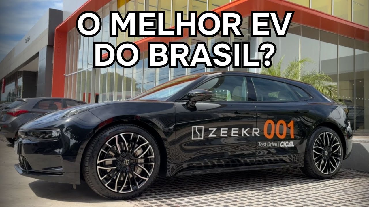 Zeekr 001: conheça este elétrico de luxo com características ÚNICAS! #zeekr001 #zeekr