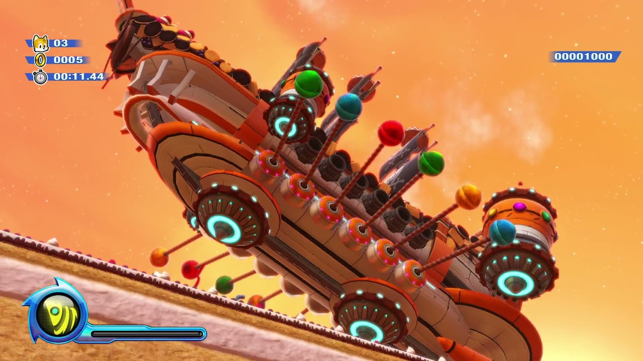 Sonic Colours Ultimate - Sweet Mountain Boss Speedrun - 