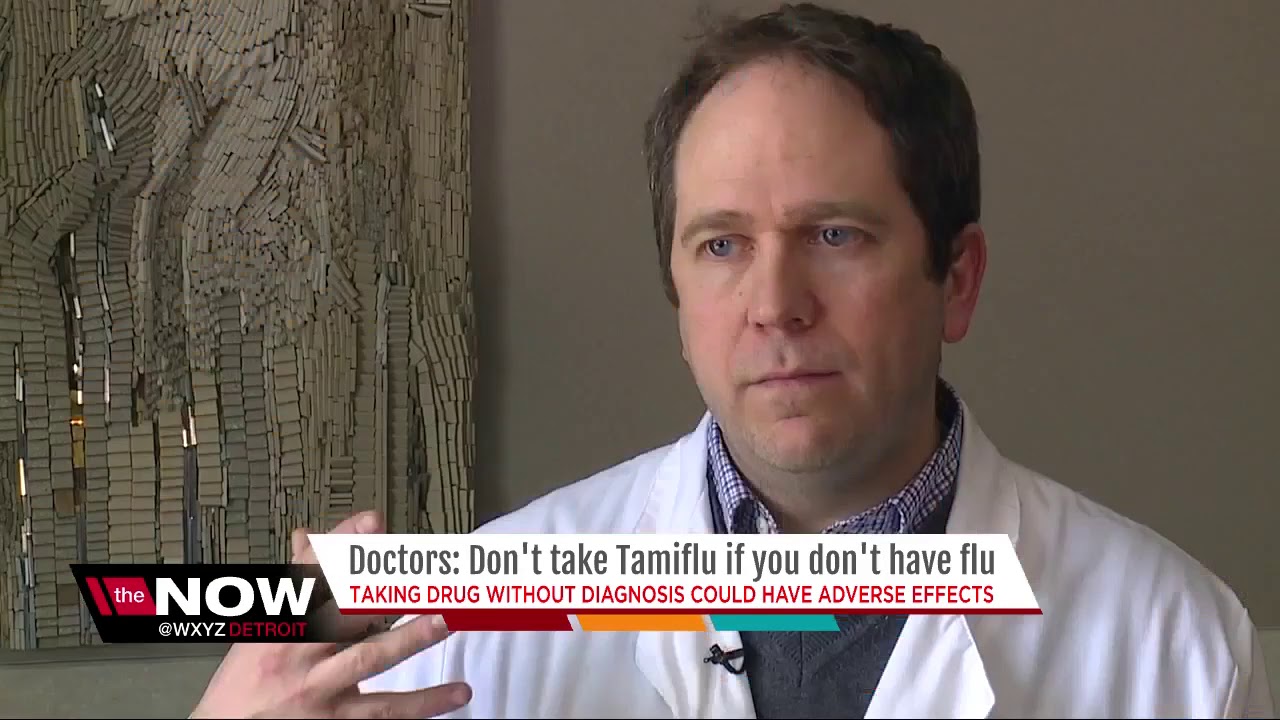 Doctors warn people not to take Tamiflu if they don't have the flu
