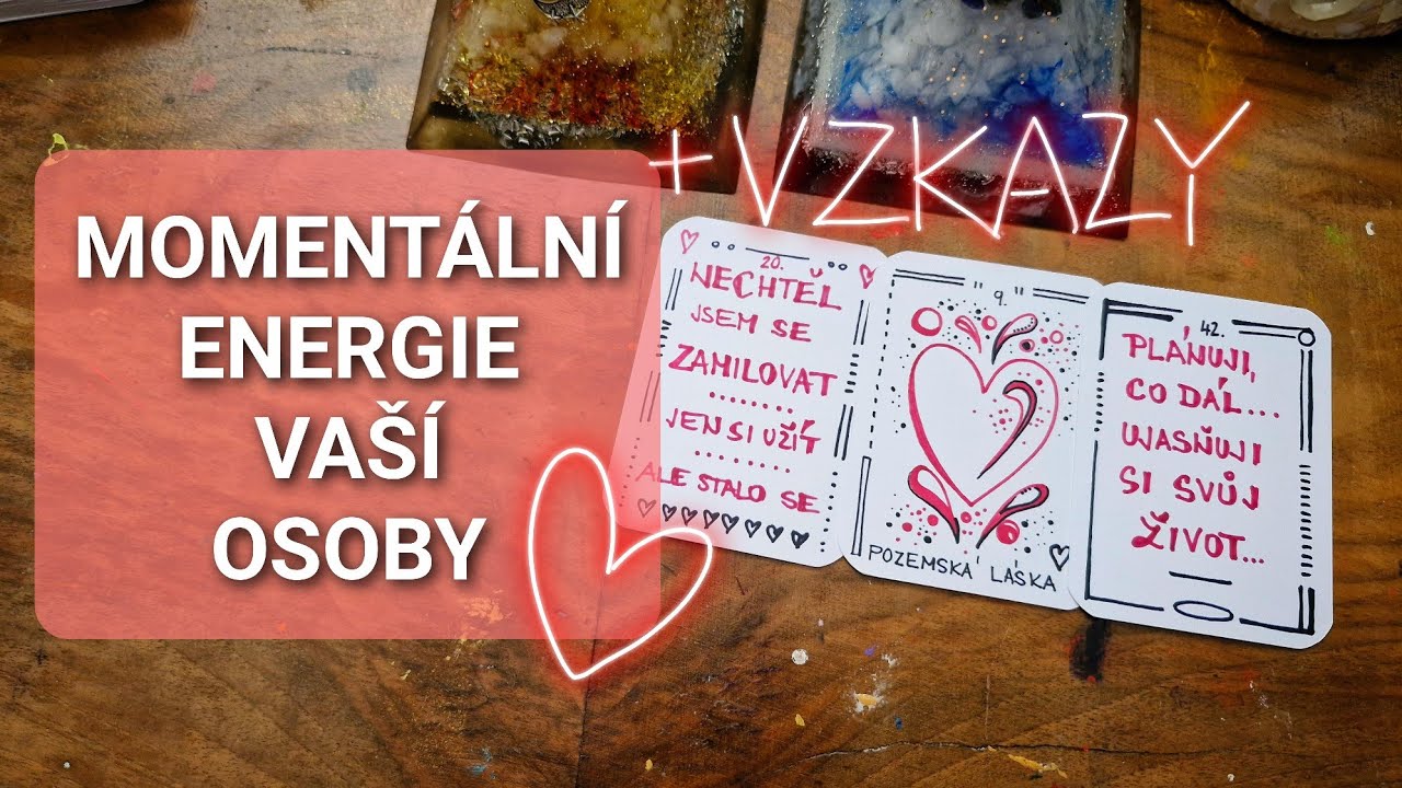 ‼️ENERGIE VAŠÍ OSOBY + CO VÁM CHCE ŘÍCT ❤️