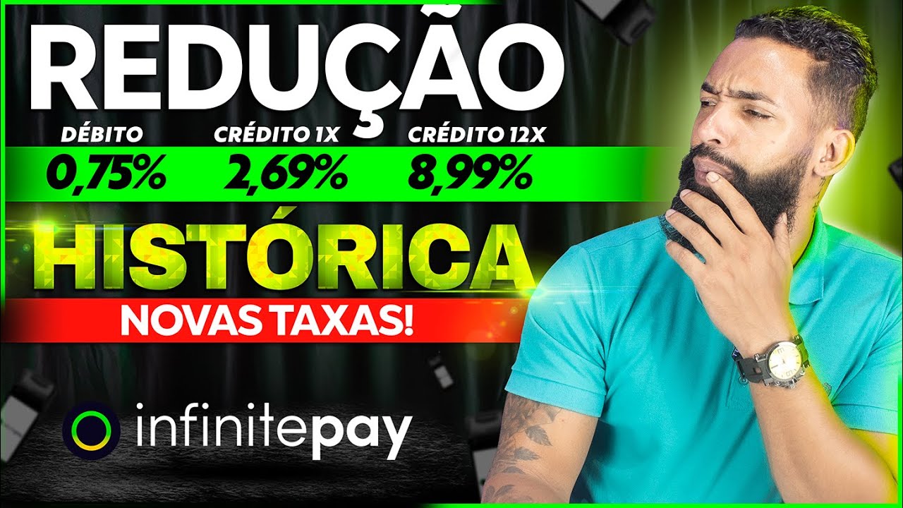 INFINITEPAY E SUAS NOVAS TAXAS 2024 #comercio