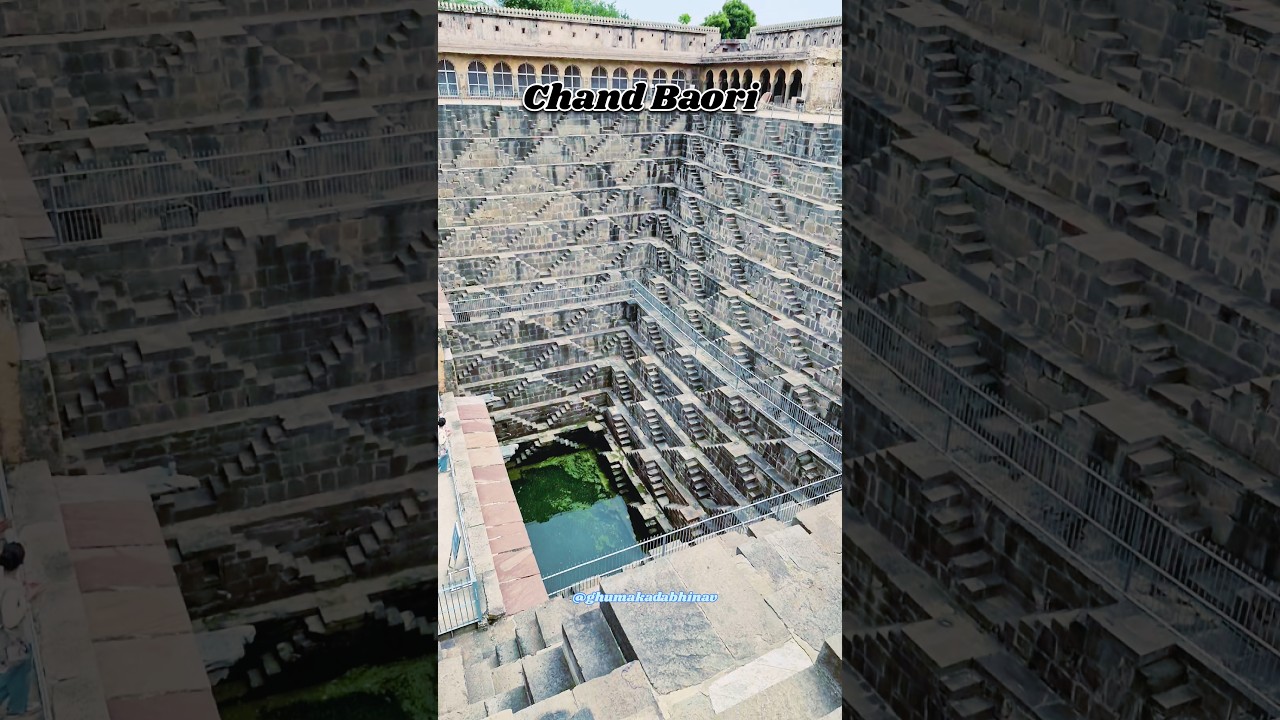 Chand Baori (Stepwell)📍Abhaneri 