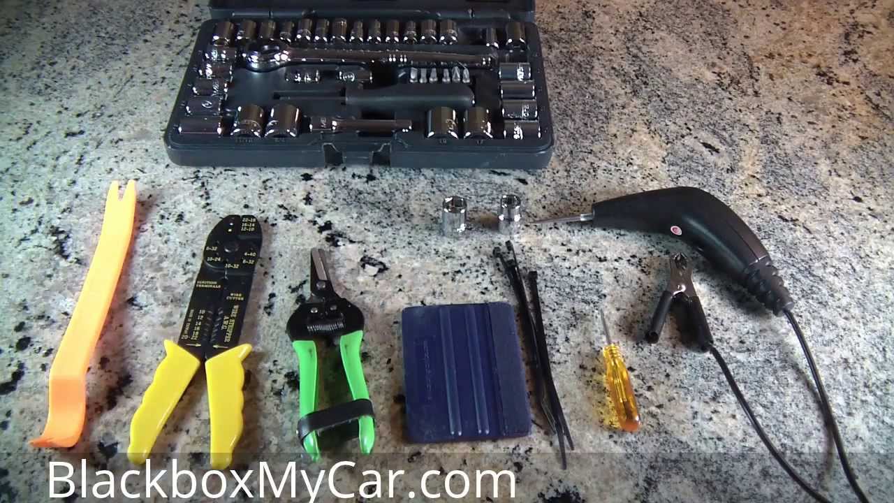 Tools Used to Install Dashcams & Bonus Tips - Blackboxmycar.com