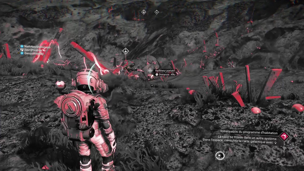 Je continue d'explorer les planètes sur No Man's Sky - FEAT: @genzoweskoji2230 @RedEaglePiratrax
