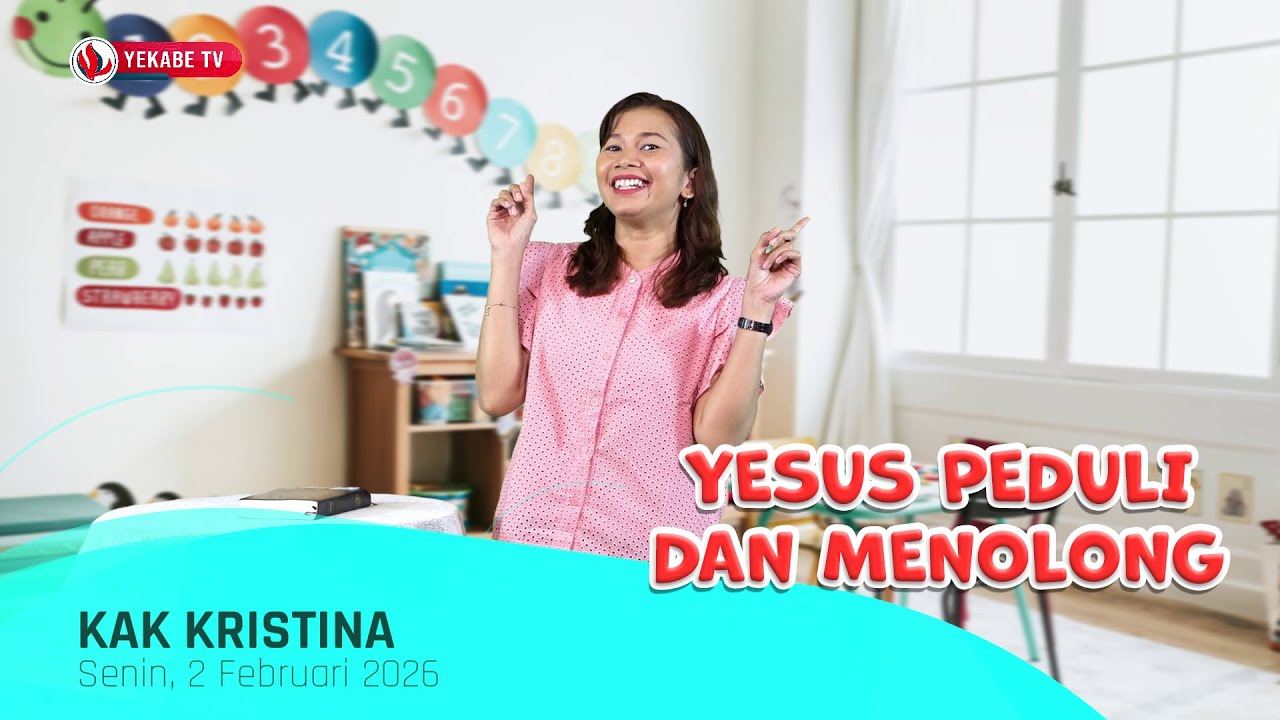 KIDDY 1590 - YESUS PEDULI DAN MENOLONG