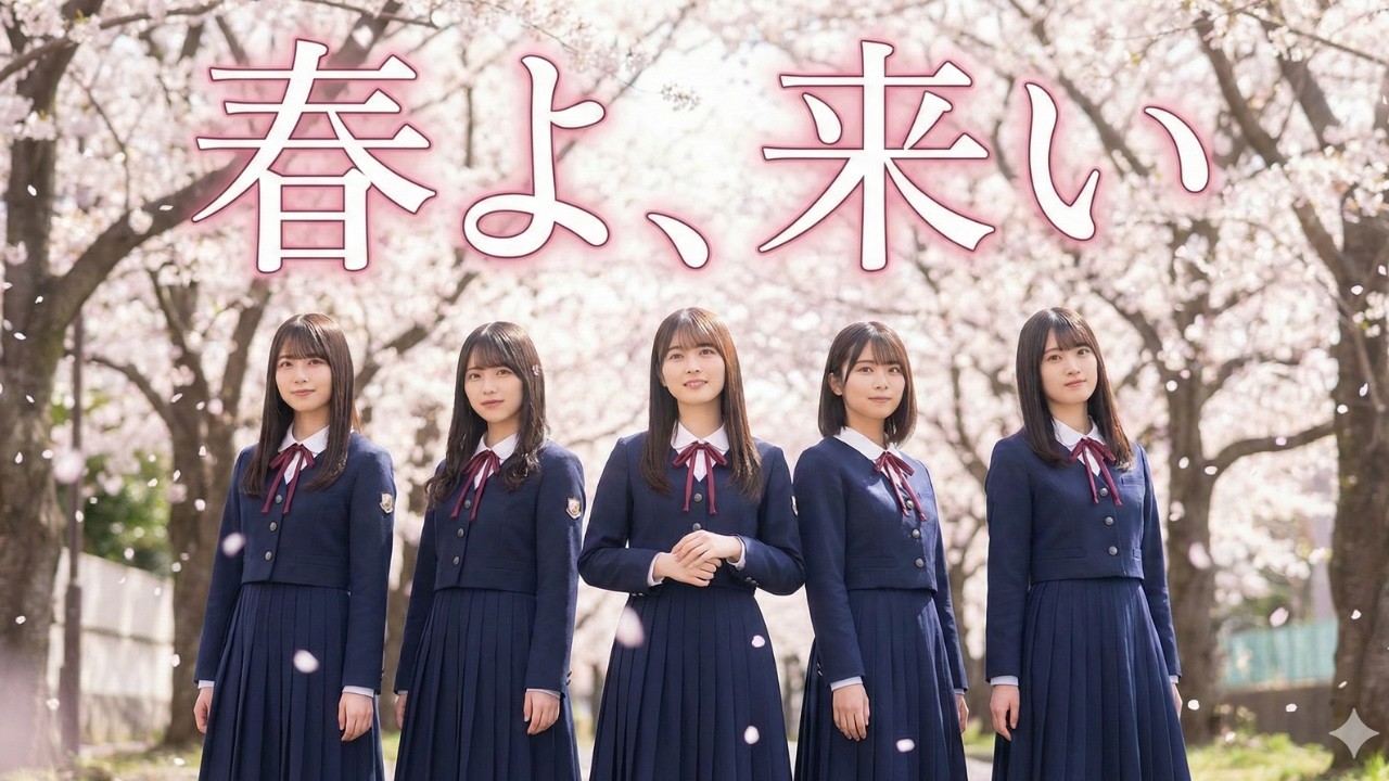 もしも『春よ、来い』を乃木坂46風に歌ったら？【松任谷由実 × 坂道風アレンジ】