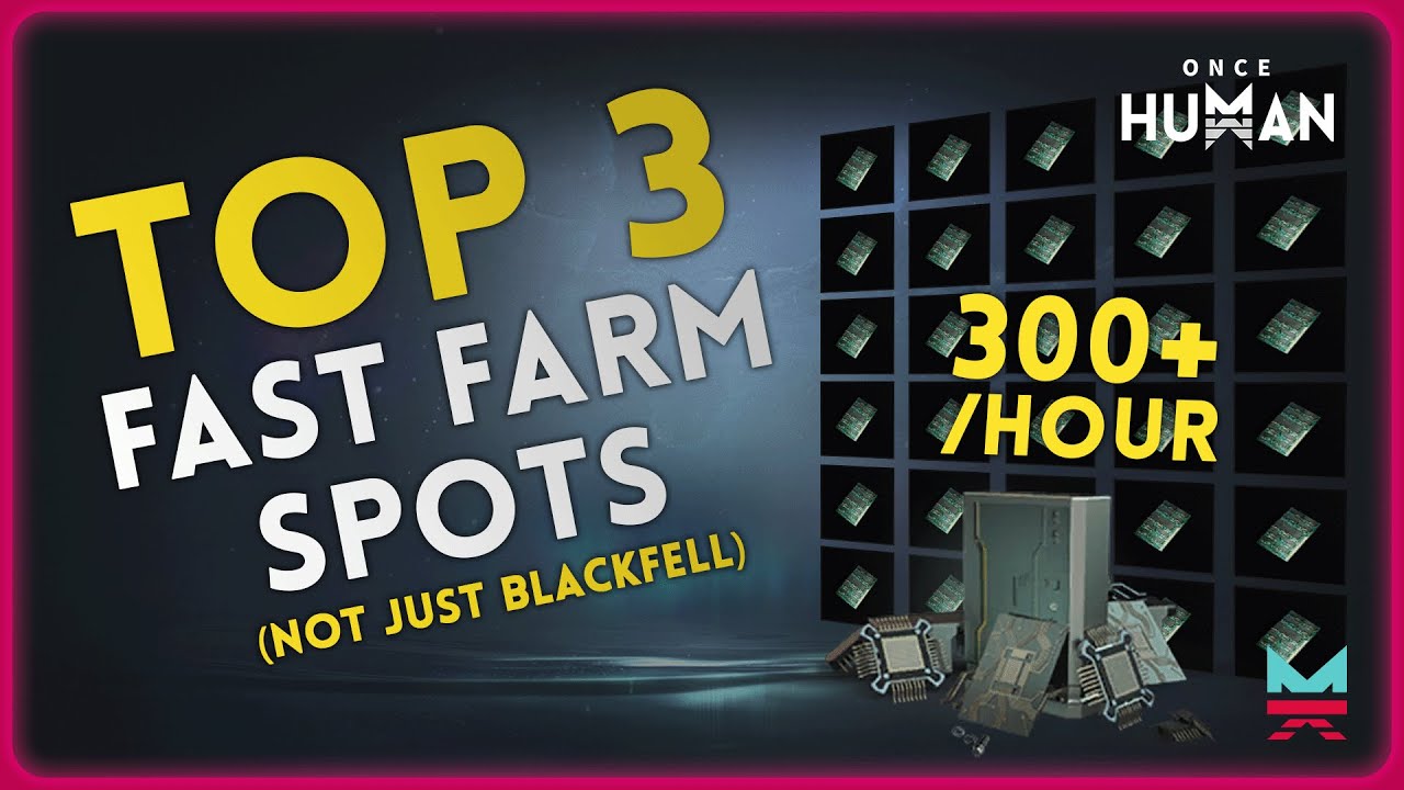 The best electronic part farming locations | Once Human