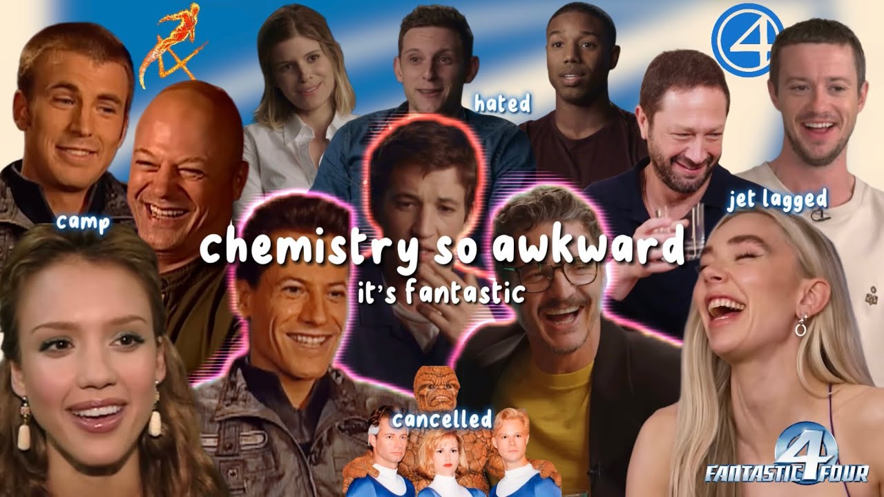 fantastic four casts having awkward chemistry for 20 years straight