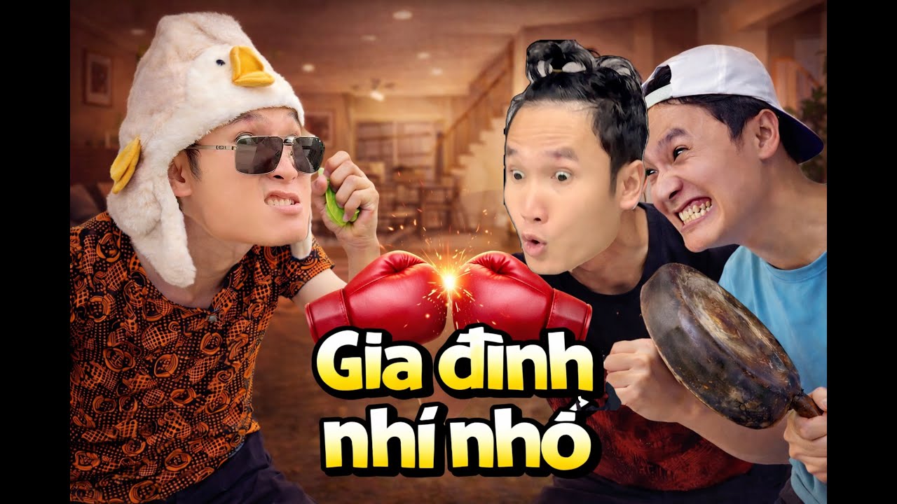 Gia đình nhí nhố - Anh em nội chiến | Trọng Sao Official #shorts