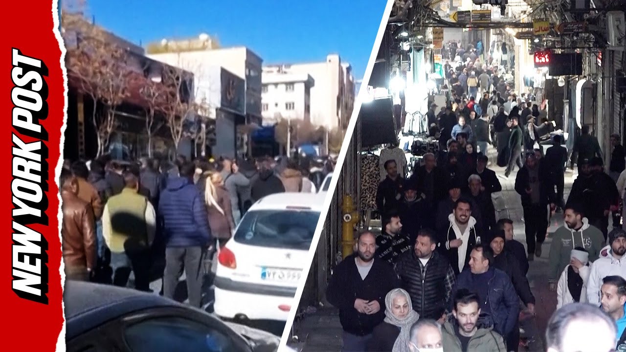 Iran Faces Unrest as Currency Plunge Sparks Nationwide Protests