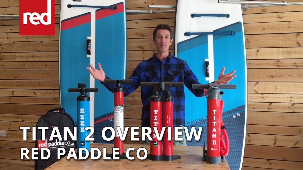 2021 Red Paddle Co Titan 2 Inflatable SUP Pump Overview
