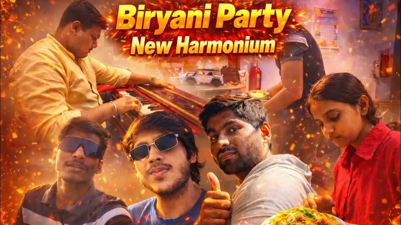 Biryani Party 🍛 || New Harmonium ||