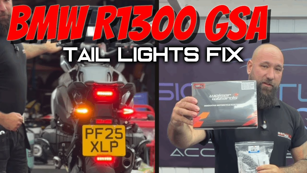 R1300 GS / GSA — давайте решим проблему с задним фонарем!