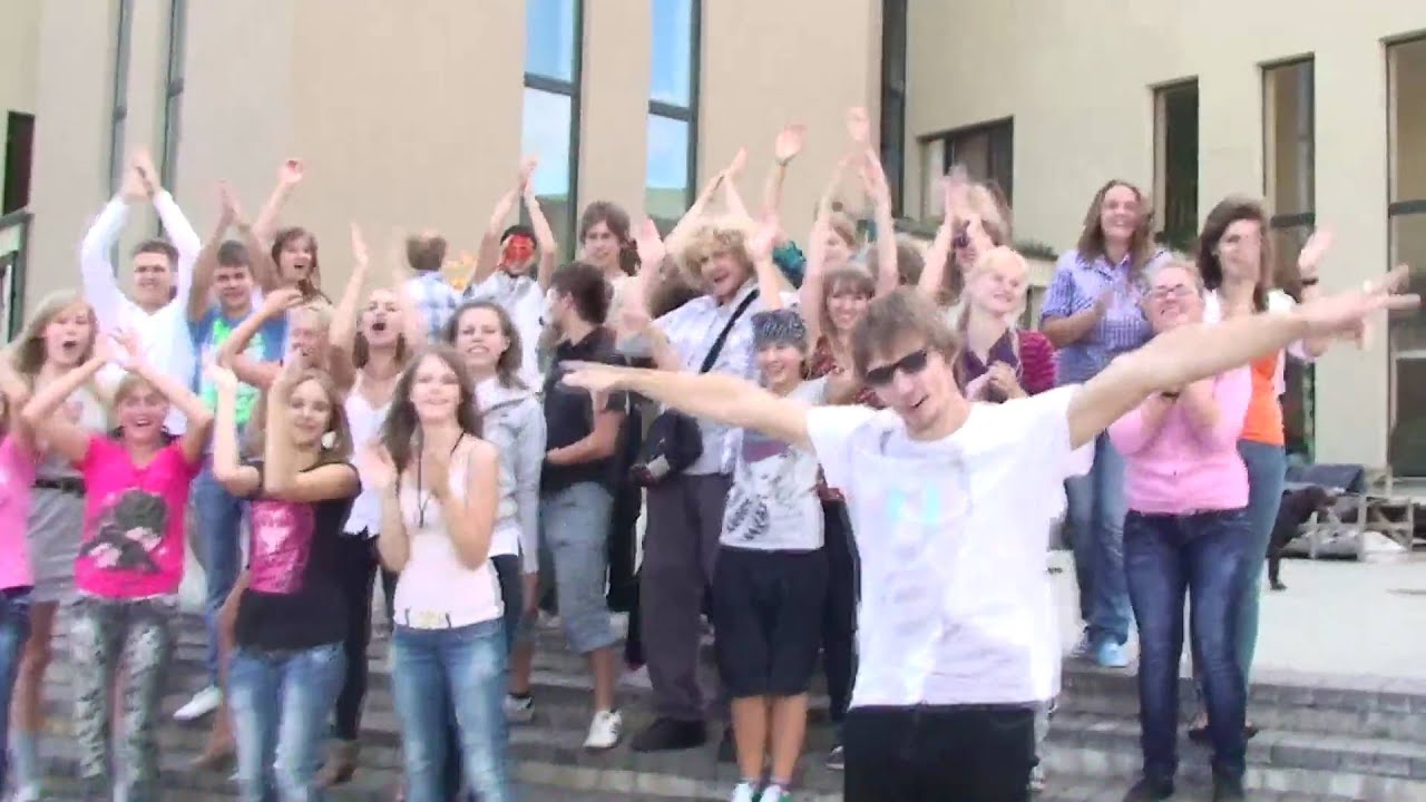 Lip Dub flashmobas Mažeikiuose