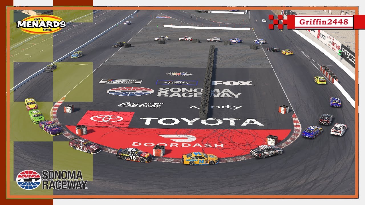 Гонки на самой короткой трассе - iRacing ARCA Menards Series на трассе Sonoma Oval