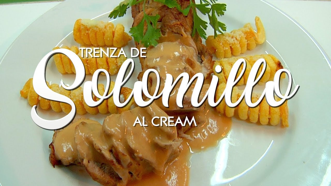 ✅ Trenza de SOLOMILLO DE CERDO al Cream ✅