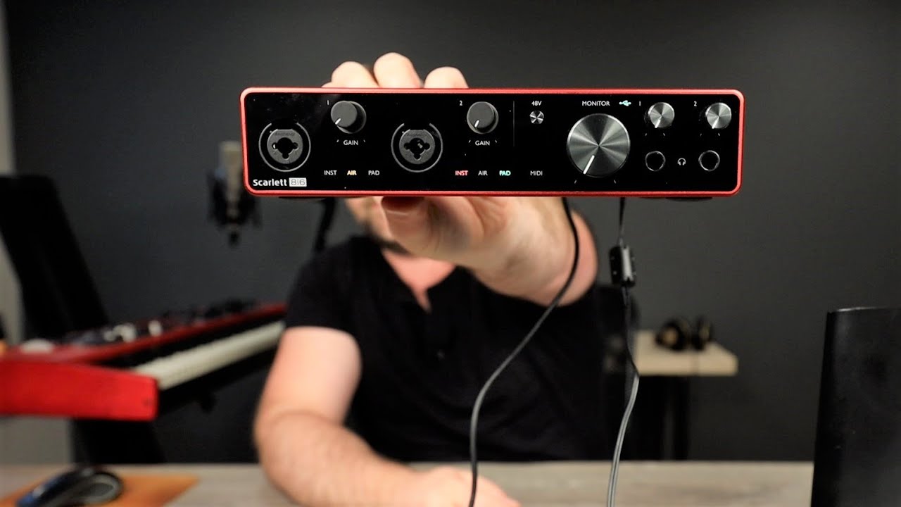 Focusrite Scarlett — руководство для начинающих по началу работы — USB-аудиоинтерфейс