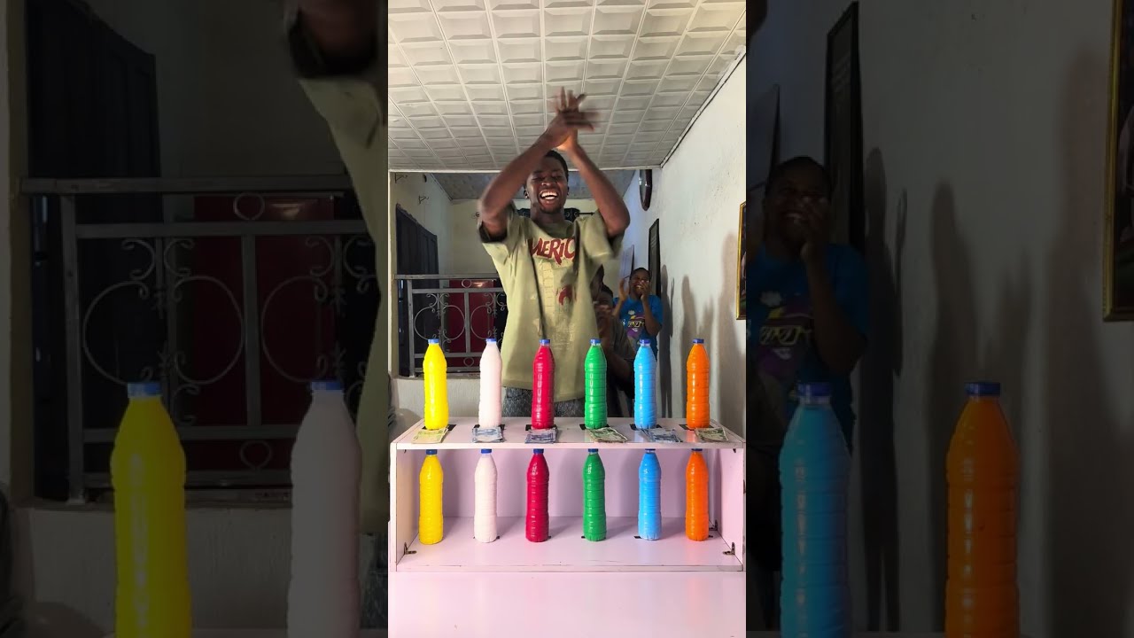 🆕САМОЕ СМЕШНОЕ И РАЗВЛЕКАТЕЛЬНОЕ ЗАДАНИЕ 2026 ГОДА: ПОДБОР ПЯТИ (5) ЦВЕТОВ БУТЫЛОК - СЕМЕЙНОЕ ИГР...