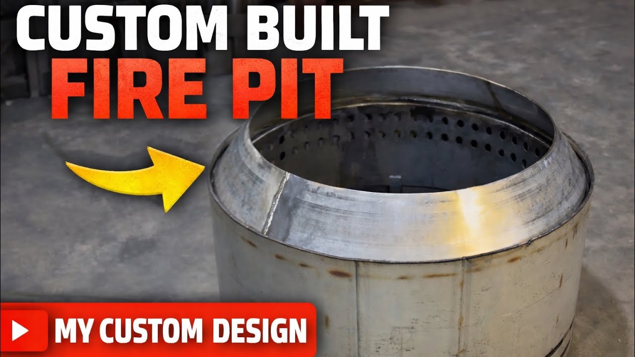 This Fire Pit is Better    Custom Built / Fabricated Solo Stove