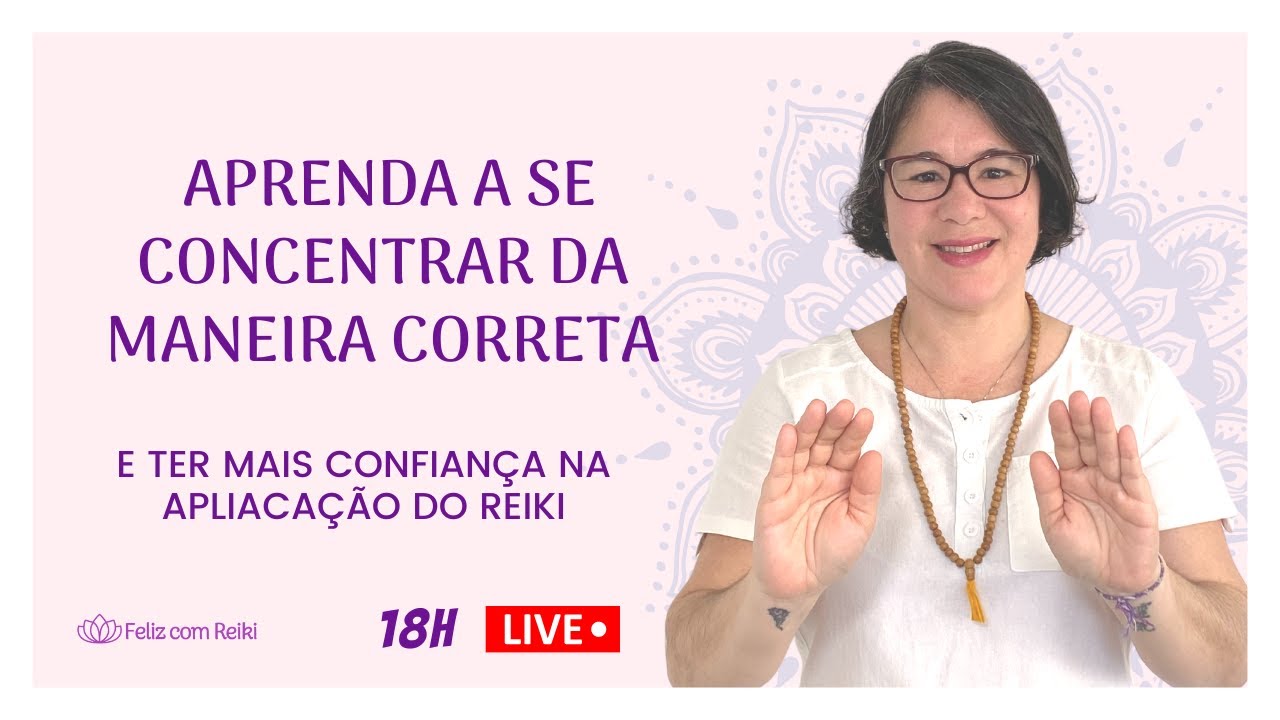 [LIVE] APRENDA A SE CONCENTRAR DA MANEIRA CORRETA - Kátia Maciel