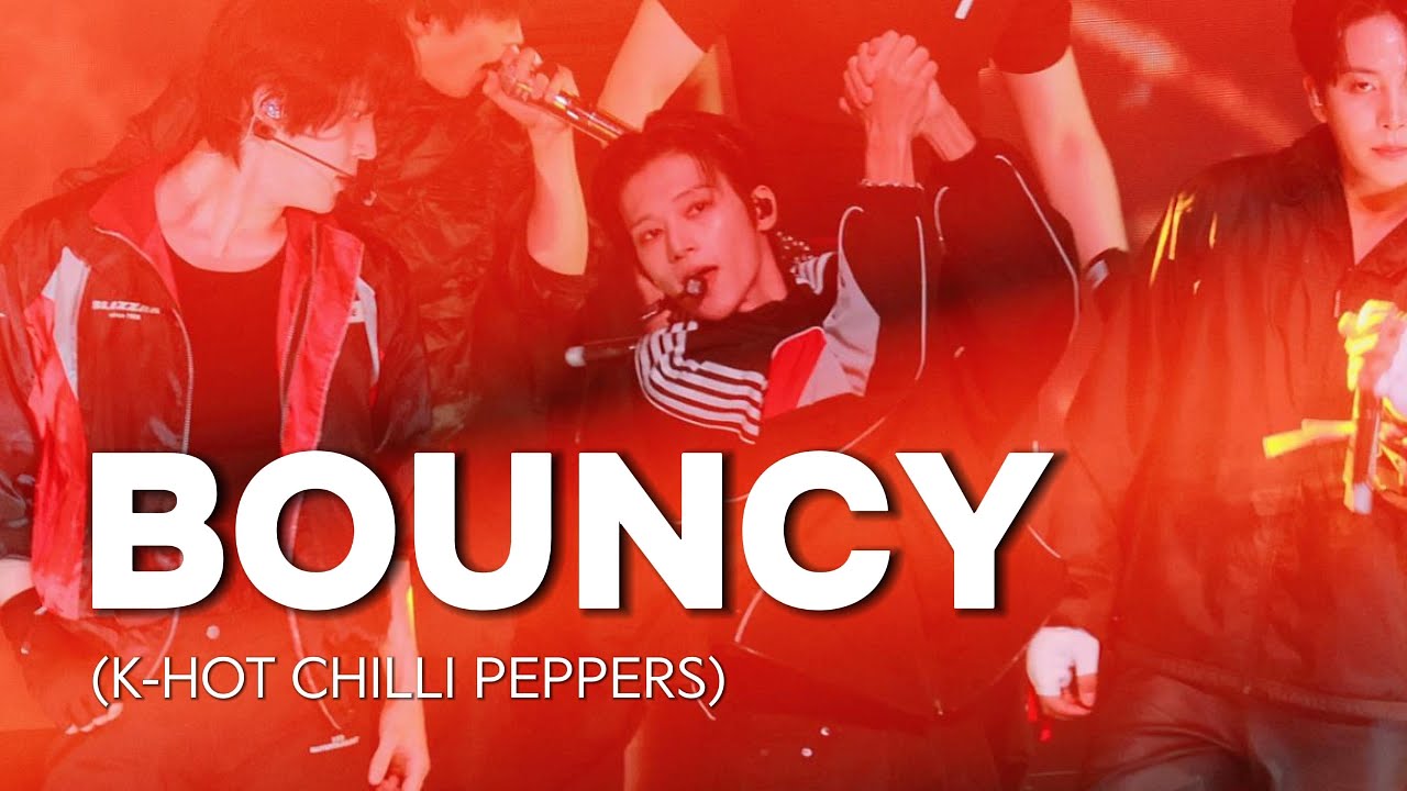 [4K] ATEEZ (에이티즈) - BOUNCY(K-HOT CHILLI PEPPERS) -  WOOYOUNG FANCAM